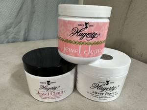 lot 217 image: 3 New Hagerty Jewelry and Silver Cleaner Tubs