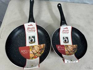 lot 221 image: 2 New Frying Pans