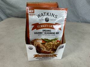 lot 233 image: 12 New Watkins Turkey Gravy Mix