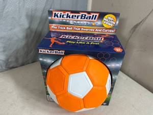 lot 240 image: New Kicker Ball Trick Shot Soccer Ball