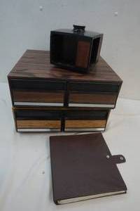 lot 25 image: Cassettes and Holder