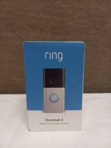lot 2 image: NEW RING VIDEO DOORBELL 3