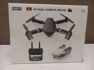 lot 4 image: NEW E88PRO 4K DUAL CAMERA