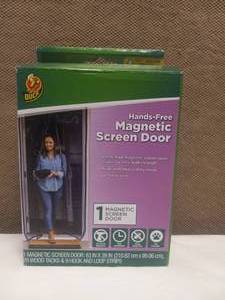 lot 11 image: NEW DUCK BRAND MAGNETIC MESH SCREEN