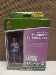 lot 12 image: NEW DUCK BRAND MAGNETIC MESH SCREEN