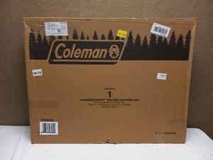 lot 39 image: NEW COLEMAN COMFORTSMART DELUXE CAMPING COT