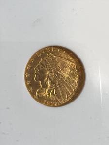 1928 US $2.50 GOLD INDIAN MS63 NGC