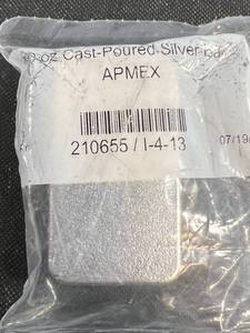 10 TROY OZ .999 FINE SILVER BAR APMEX SEALED