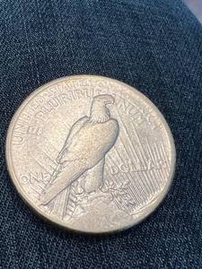1921 US PEACE SILVER DOLLAR BETTER DATE COIN