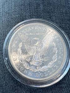 1878-S US MORGAN SILVER DOLLAR MS60 IN AIRTITE