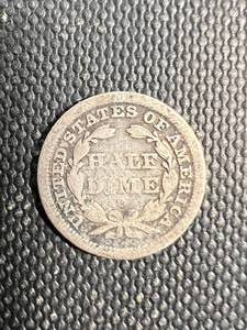 1840-O US SEATED LIBERTY HALF DIME