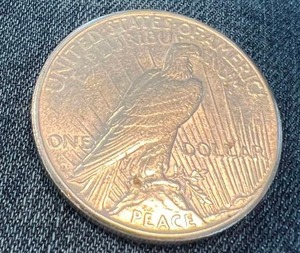 1925-S US PEACE SILVER DOLLAR