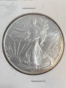 2022 AMERICAN SILVER EAGLE 1 TROY OZ .999 FINE SILVER