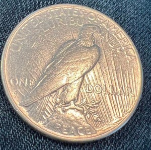 1926-S US PEACE SILVER DOLLAR XF