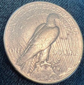 1934-D US PEACE SILVER DOLLAR