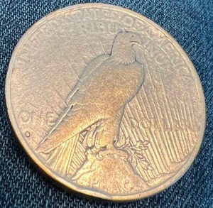 1935-S US PEACE SILVER DOLLAR