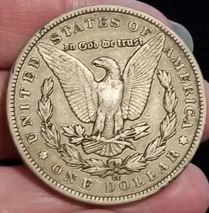 1890-CC CARSON CITY MORGAN SILVER DOLLAR