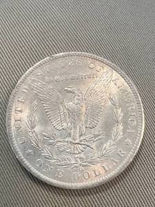 1885-O US MORGAN SILVER DOLLAR AU