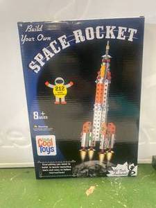 New Build Your Own Space Rocket 212 Pieces