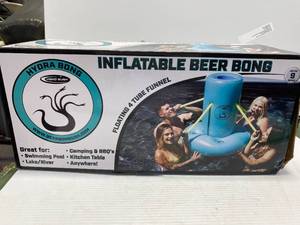 New Inflatable Beer Bong (hold 9 beers)