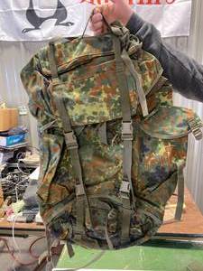 Original German Military Flecktarn Rucksack Backpack