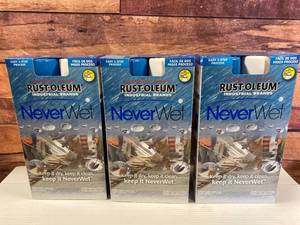 Lot of 3 Rustoleum Never Wet ($14.95 retail each)