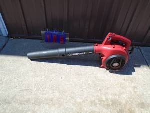 Craftsman 2 cycle blower. Used condition. Tested & works. As shown.