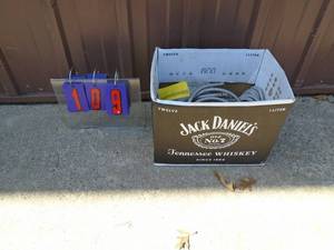 Box of 10 new braided water lines for washers & sinks. As shown.