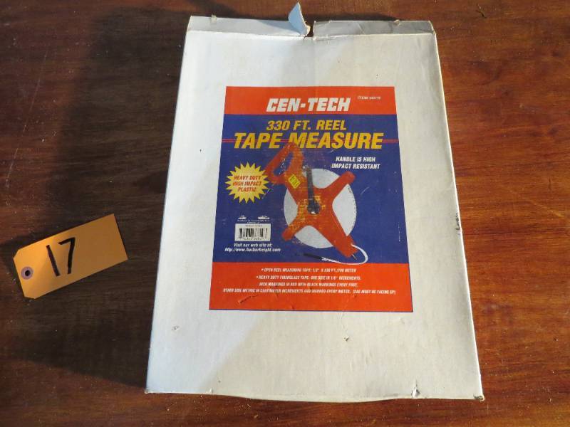 Cen-Tech 330' Reel Tape Measure - 36819, Little Canada - Home  Liquidation/Estate Sale - New Lots Added Don't Miss Out