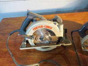 lot 20A image: 2 Piece Lot Circular Saws