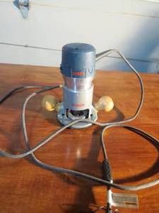 lot 6 image: Bosch Router with Fixed Router Base