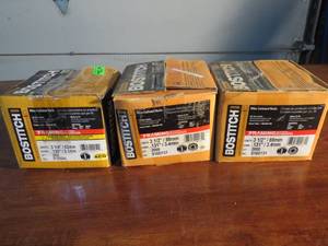 lot 14 image: 3 Box Lot of Bostitch Framing Nails
