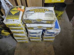lot 57 image: 16 Bag Assorted Concrete Lot