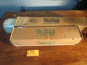lot 76 image: New 2 Case Lot  Polyethylene Sheeting