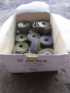 lot 97 image: Anchor 2-38 Wire Collated Framing Nails