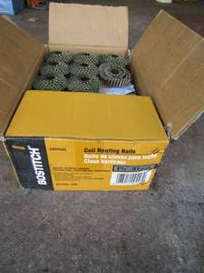 lot 95 image: Bostitch 1 14 Coil Roofing Nails