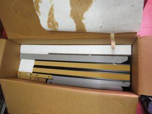 lot 49A image: New - Two Drawer Lateral Filing Cabinet Gray and Black