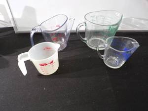 Assortment of Various Measuring Cups