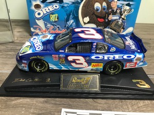lot 151 image: 2002 NASCAR Revell Collection Dale Earnhardt Jr. #3  Oreo 124 scale die cast stock car