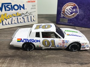 lot 155 image: 2000 NASCAR Action Racing 1983 Monte Carlo Mark Martin #01  Enduro by Activision 124 scale die cast stock car