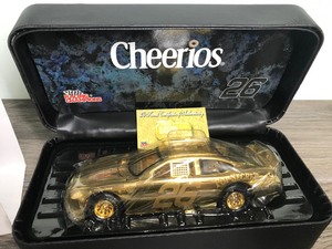 lot 179 image: 1998 Racing Champions 24K Gold #26 Cheerios Johnny Benson 124 Scale