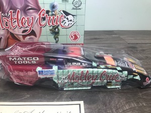 lot 187 image: Matco Tools Authentics  Jim Epler #5  Motley Crue Nitro Funny Car 124 scale die cast