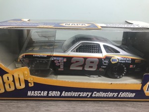 lot 191 image: Action NASCAR 1980 Buddy Baker #28  NAPA 50th Anniversary 124 scale die cast stock car