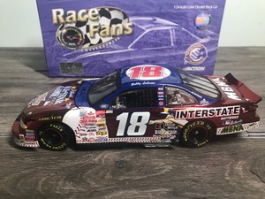 lot 195 image: 2000 NASCAR Action Racing  Race Fan Collectibles Bobby Labonte #18 Interstate Batteries  MLB All-Star Game 124 scale die cast stock car