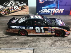 lot 210 image: 2001 Nascar Action Racing Collectibles Brickyard Event Car 2001 Monte Carlo 124 scale die cast stock car