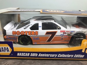 lot 216 image: NASCAR Action  Napa 1992 Alan Kulwicki Winston Cup Champion #7  Hooters 124 scale die cast stock car