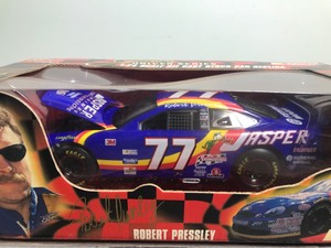 lot 221 image: 1999 Nascar Racing Champions Signature Drivers Series Robert Pressley #77  Jasper Engines Transmissions 124 scale die cast stock car