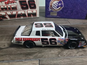 lot 229 image: 2000 Nascar Action Racing Collectibles 1987 Monte Carlo Ernie Irvan #56  Dale Earnhardt Chevrolet 124 scale die cast stock car