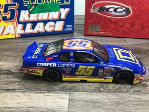 lot 239 image: 2000 Nascar Action RCCA edition Kenny Wallace #55  Square D 124 scale die cast coin bank stock car