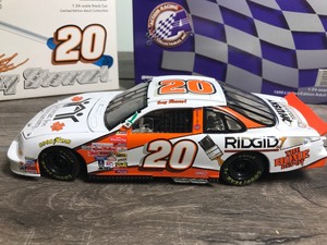 lot 261 image: 1999 Nascar Action Racing Collectibles Tony Stewart #20 Home Depot  Habitat for Humanity 124 scale die cast stock car